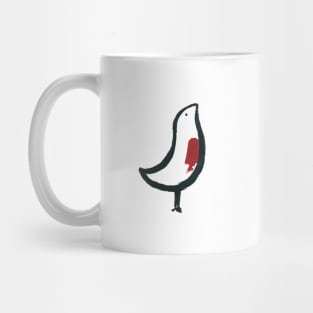 Little red-breasted bird Mug